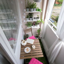 Come decorare magnificamente un piccolo balcone-0