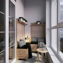 Come decorare magnificamente un piccolo balcone-3