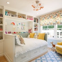 Interno di una cameretta per bambini: scelta del colore, dello stile, della decorazione e dell'arredamento (70 foto)-2