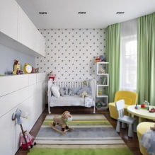Interno di una cameretta per bambini: scelta del colore, dello stile, della decorazione e dell'arredamento (70 foto)-9