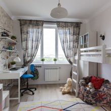 Interno di una cameretta per bambini: scelta del colore, dello stile, della decorazione e dell'arredamento (70 foto)-6