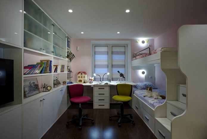 Illuminazione nella cameretta dei bambini