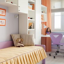 Interno di una cameretta per bambini: scelta del colore, dello stile, della decorazione e dell'arredamento (70 foto)-11