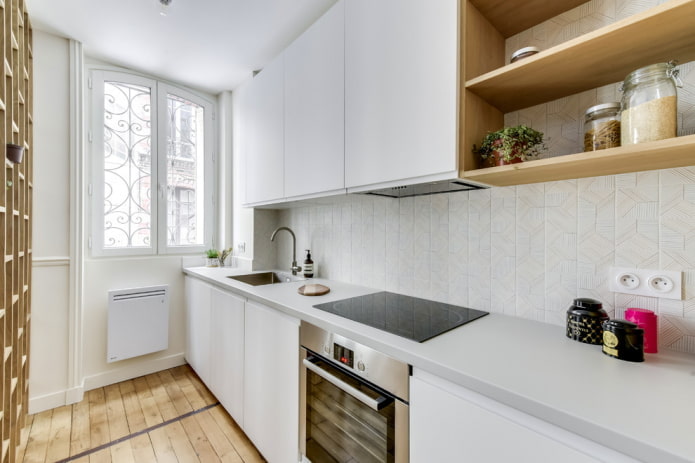 progettazione di una cucina di piccole dimensioni