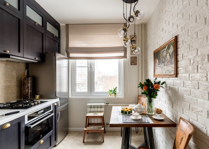 rifinire una piccola cucina