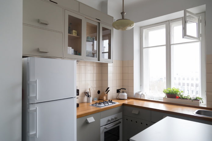 cucina in una Krusciovka