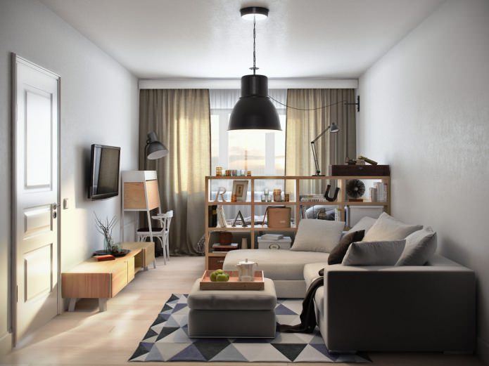 progetto appartamento monolocale