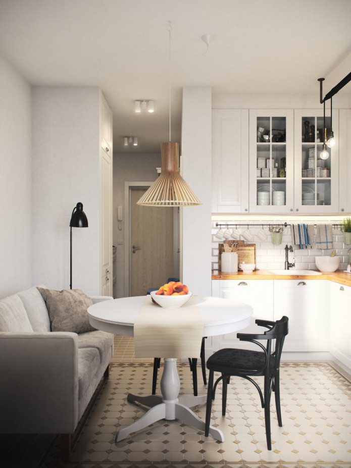 cucina in un monolocale