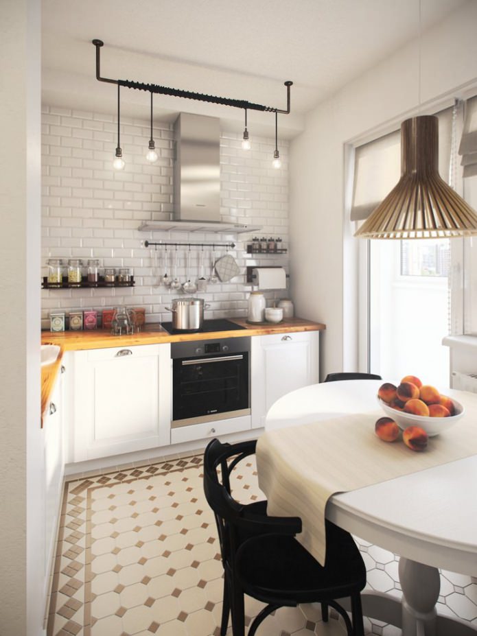 cucina in un monolocale