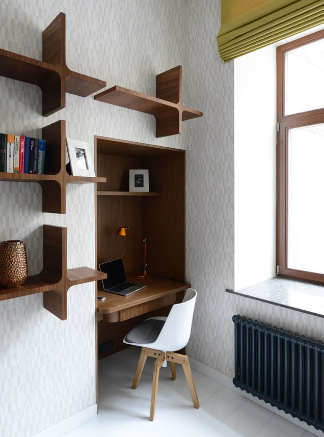 nicchia con zona lavoro all'interno