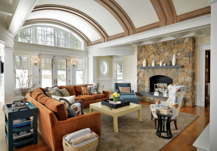 soffitto a volta all'interno