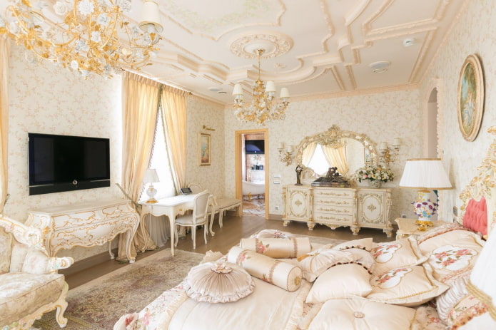 design del soffitto barocco