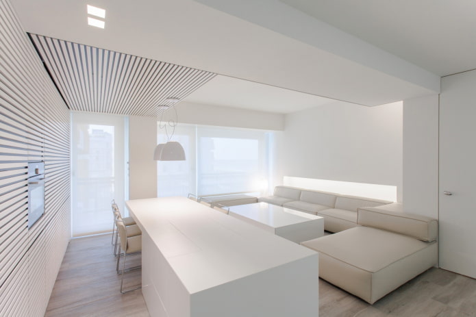 design del soffitto in stile minimale