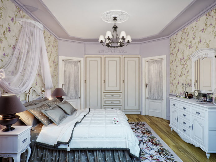 design del soffitto in stile provenzale