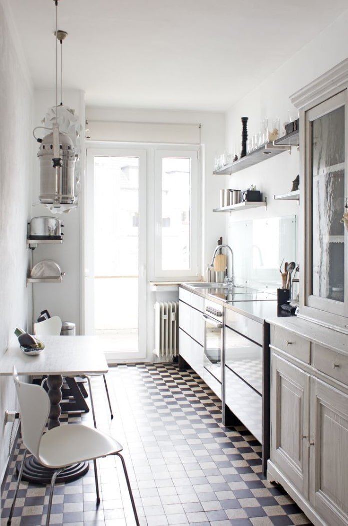 set da cucina dritto