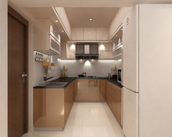 Cucina a U