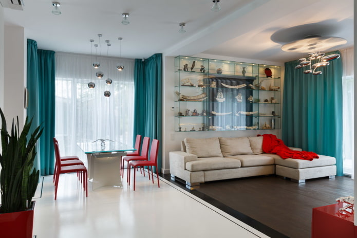 tende turchesi all'interno