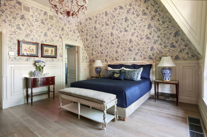 Camera da letto in stile provenzale