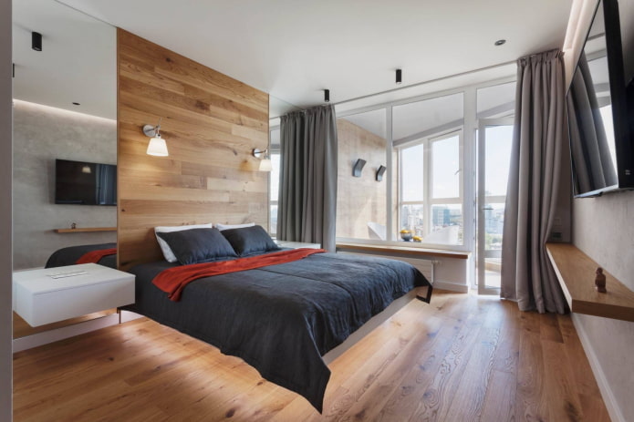 Camera da letto con balcone