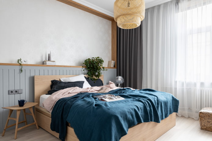 Blu e legno