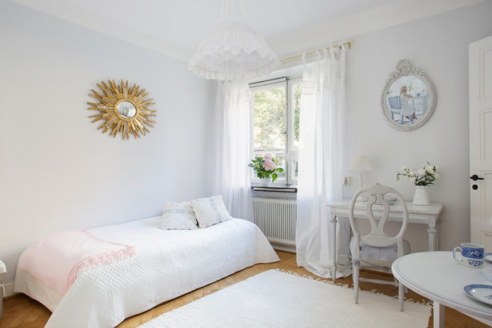 interno della camera da letto per una ragazza