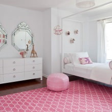 Progetto della camera da letto per una ragazza: foto, caratteristiche del design-7