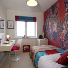 Progetto della camera da letto per una ragazza: foto, caratteristiche del design-5
