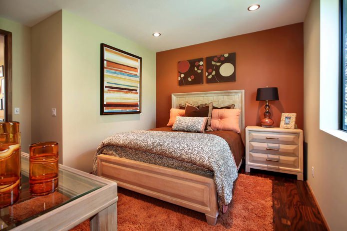 stanza beige-arancio
