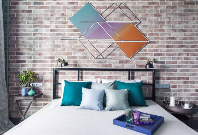 camera da letto in stile soppalco