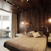Design delle pareti della camera da letto: scelta dei colori, opzioni di finitura, 130 foto dell'interno-23