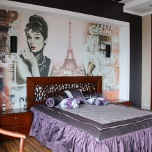 Progettazione delle pareti della camera da letto: scelta dei colori, opzioni di finitura, 130 foto degli interni-21