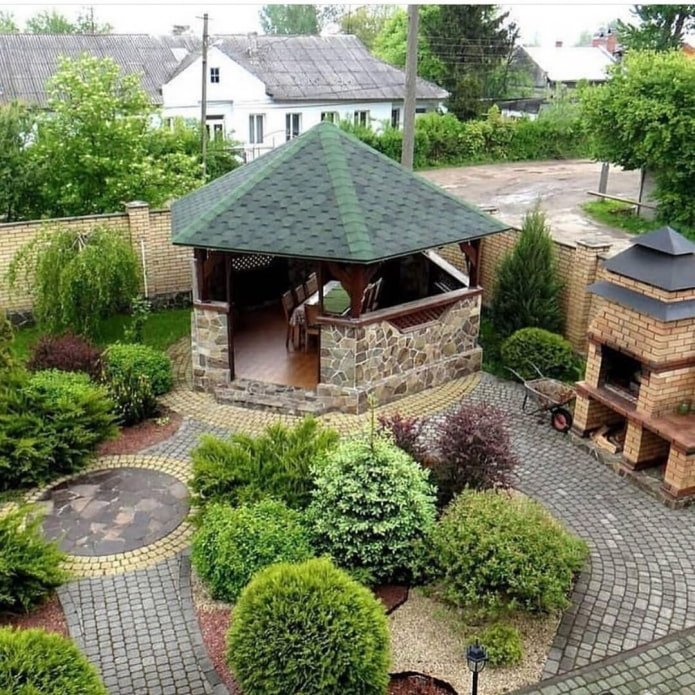gazebo alla dacia