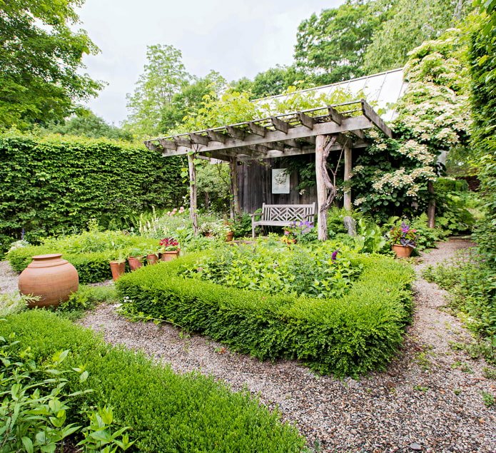 pergola nella progettazione del paesaggio