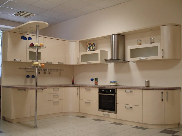 Set da cucina beige
