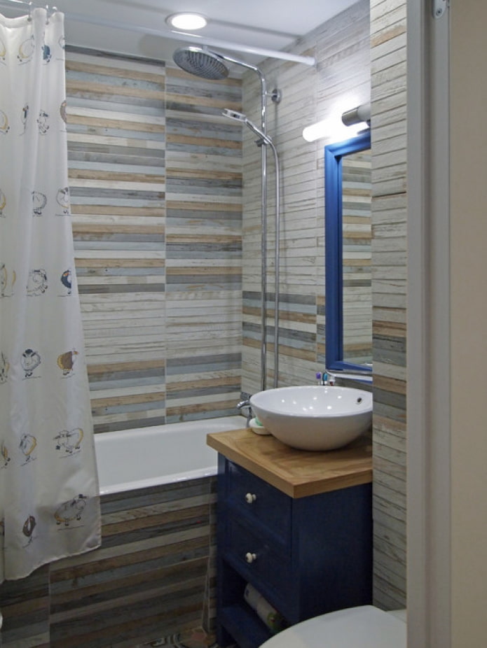 mobili da bagno blu