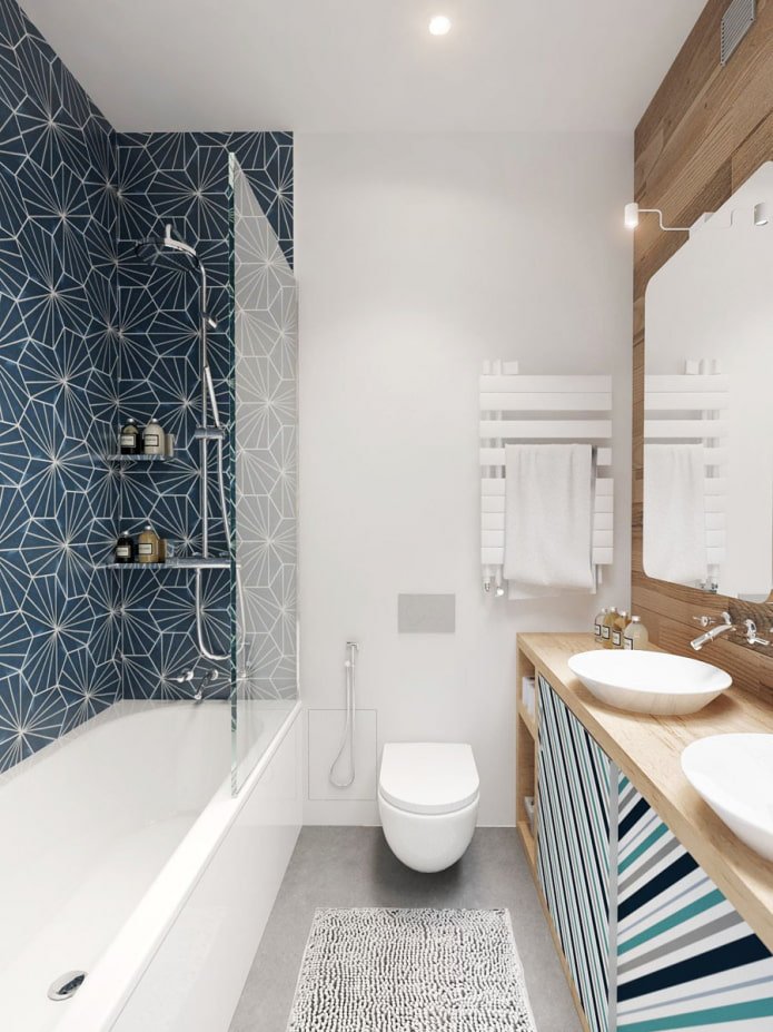 piastrelle moderne per il bagno