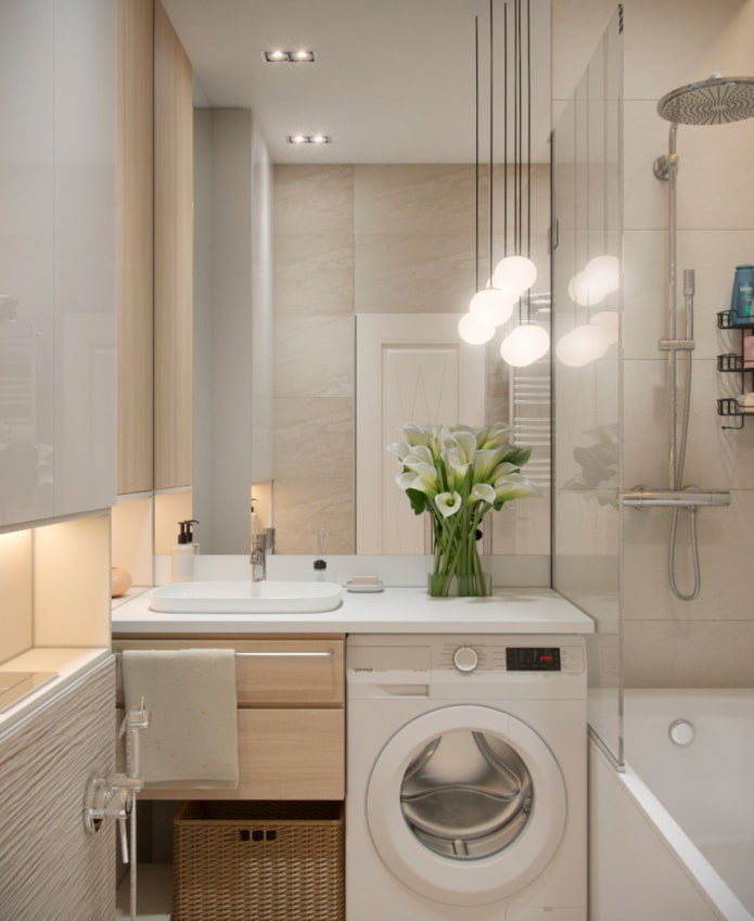 parete divisoria in vetro per il bagno