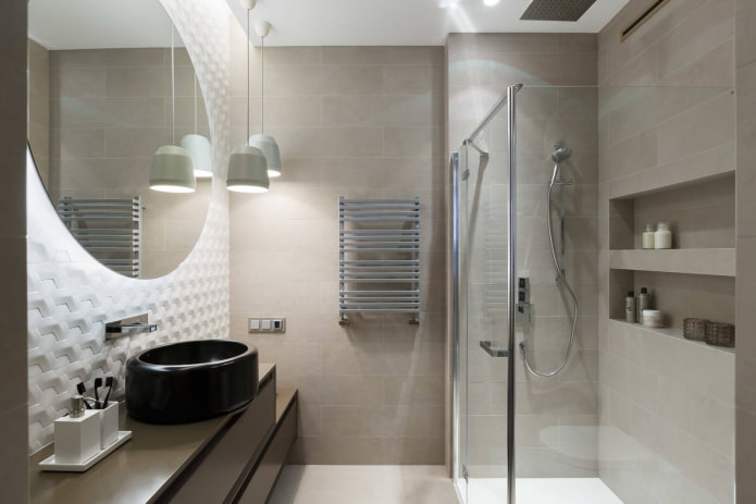 Bagno essenziale beige