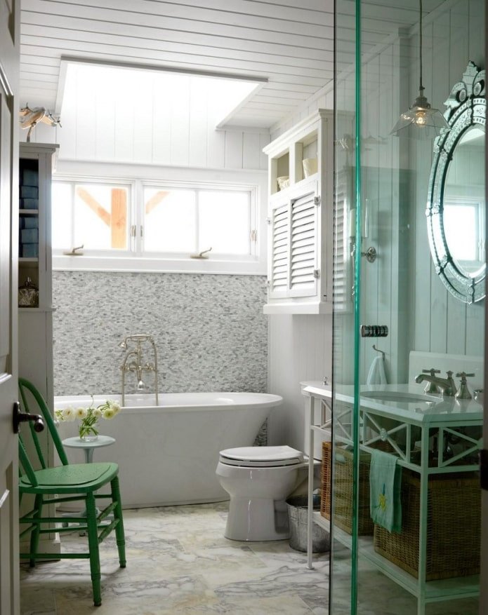 bagno luminoso