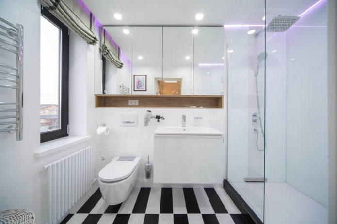 finestra stretta in bagno