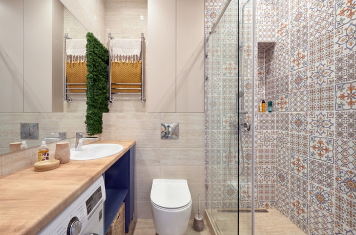 bagno combinato con doccia