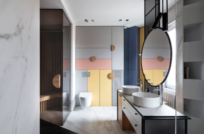 mobili color block