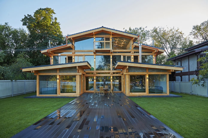 progetto di casa a graticcio