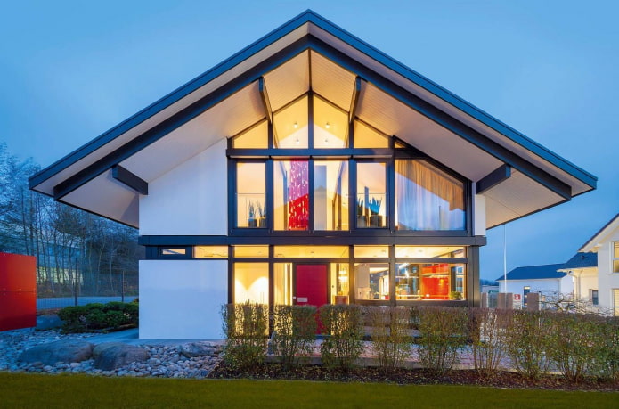 progetto di casa a graticcio