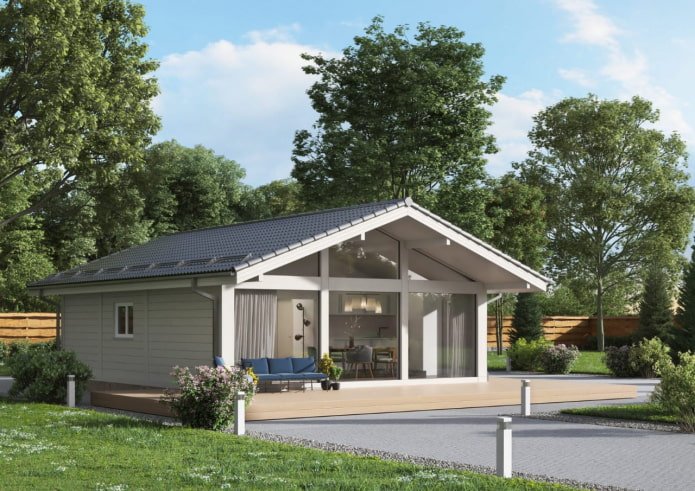 piccola casa in stile a graticcio