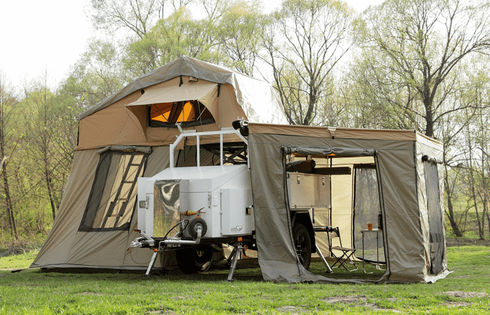 camper tenda rimorchio