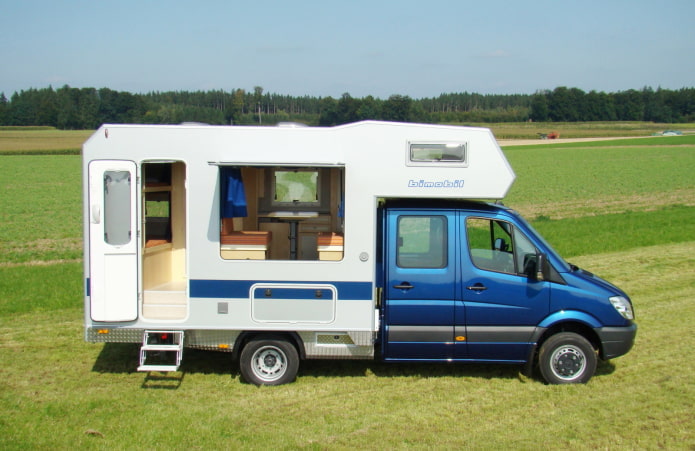 esterno del camper