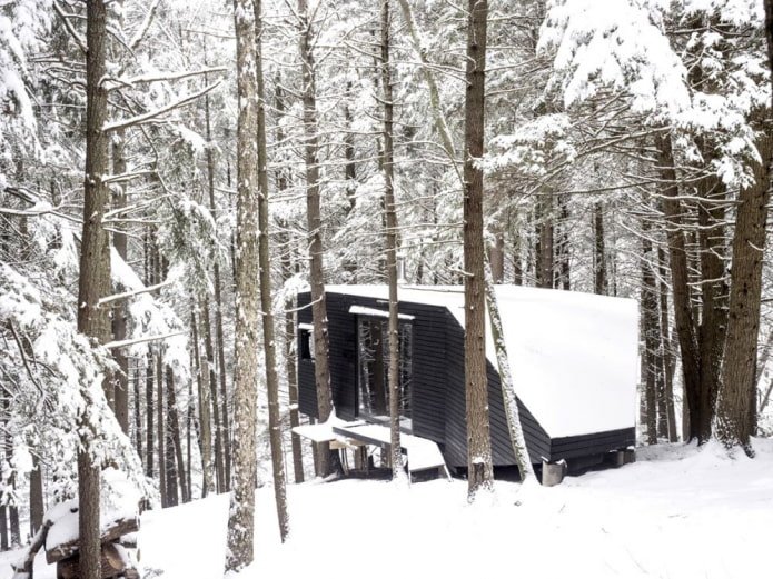 Casa in inverno