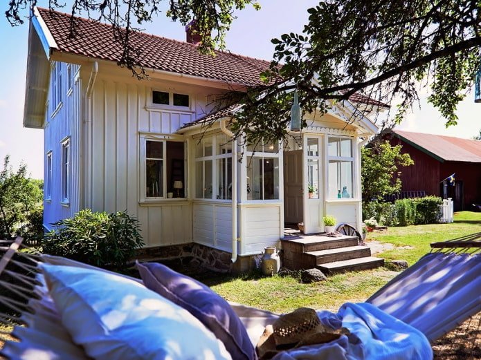 casa di campagna in stile scandinavo