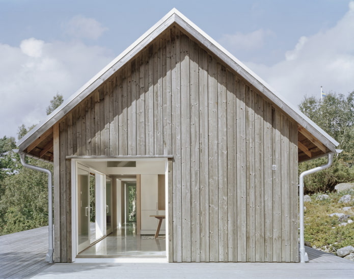 piccola casa in stile scandinavo